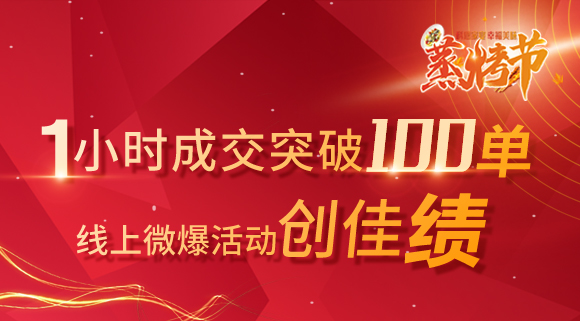 科恩蒸烤節(jié) | 線上微爆創(chuàng)佳績(jī)，1小時(shí)成交115單！